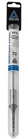 Delta - 1/4 in. Professional Mortising Chisel and Bit Set