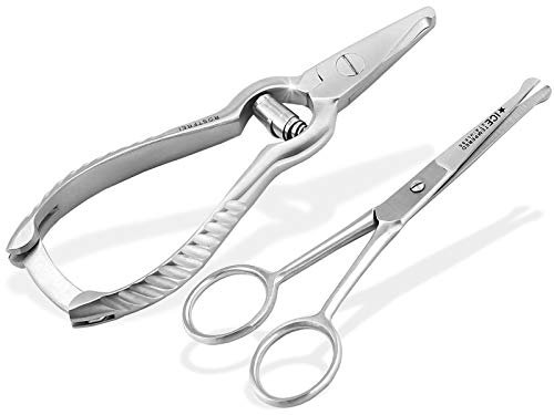 InstrumenteNrw Set Krallenzange Krallenschere Pfotenschere 10 cm 2-Teilig Rostfreies Edelstahl