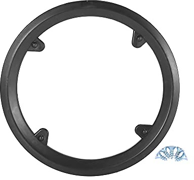 X AUTOHAUX 42 Teeth 9.7-10.7cm Bicycle Crankset Chain Wheel Cover Black Hollow