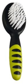 Karlie Softbürste, Nagetierbürsten, 2 in 1, Gummi, Schwarz/Grün, 14,5x4,5 cm