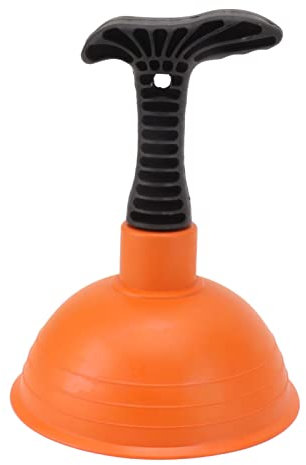 Desatascador de fregaderos, Potente desatascador de desagües con Mango Corto, Mini desatascador Manual pequeño para fregaderos de Cocina, duchas, desagües de baños y bañeras (Tipo C)