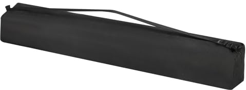 PATIKIL 82 cm x 10 cm stativväska, 1 pack oxfordtyg vadderad stativväska med handtag för ljusstativ fotografitillbehör, svart, Svart, 82 x 10 x 10cm