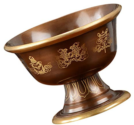 Cabilock Coupe D'Eau Table D'Offrande De Temple Coupe Sacrée Coupe D'Offrande Pour Bol D'Offrande De Coupe De Calice Médiévale Récipient D'Offrande De
