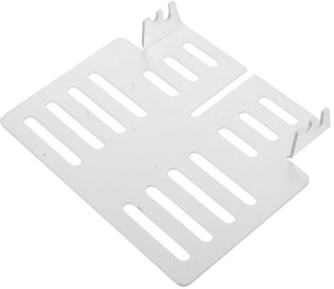 Warmhm Adjustable Stainless Steel Stove Fan Bracket Durable Heat Powered Fireplace Fan Holder Mounting Rack for Wood Stove Heater Accessories Easy Installation