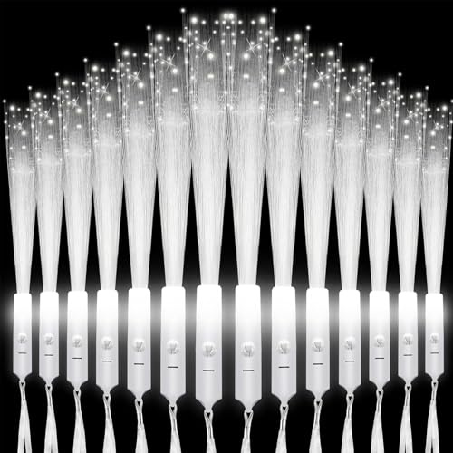 Juego de 40 varillas luminosas LED, fibra de vidrio, fibra de vidrio, fibra de vidrio, para bodas, bodas, bodas, conciertos, bodas
