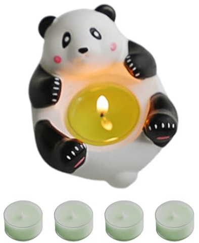 PortaTealight, Tealight Colorate - Portaprofumato con 4 votive,Porta, vassoio decorativo per tealight per l'arredamento della tavola del soggiorno
