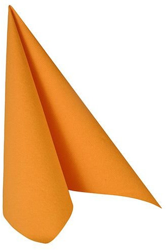 PAPSTAR 250 Servietten ROYAL Collection 1/4-Falz 40 cm x 40 cm orange