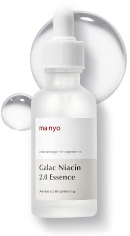 MANYO Galac Niacin 2.0 Essence Korean Facial Serum, Ultra Hydrating, Tone Balancing, Niancinamide, for Women and Men Korean Skin care 1.69 fl oz (50ml)