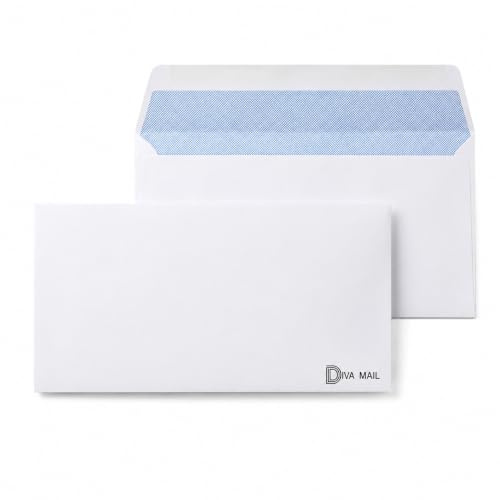50 x DL Mailing Envelopes Self Seal for Posting, Home Office & Ecommerce – Strong, Secure & Easy to Use