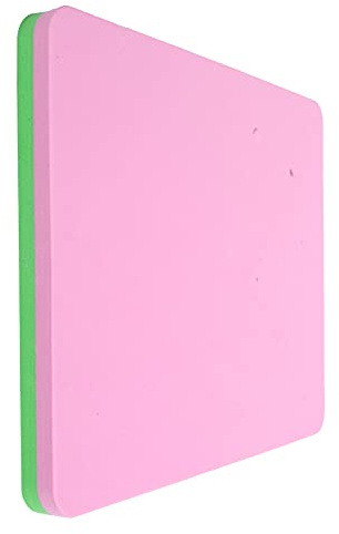Hztyyier Fondant blommatta, 24,4 x 18,5 x 1,5 cm fondant blomma modelleringsplatta med 5 hål rektangulär fondant tårta blomma torkmatta modelleringsverktyg