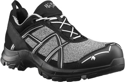HAIX Black Eagle Safety Pro Low/Black-Silver. UK 8.5 / EU 43