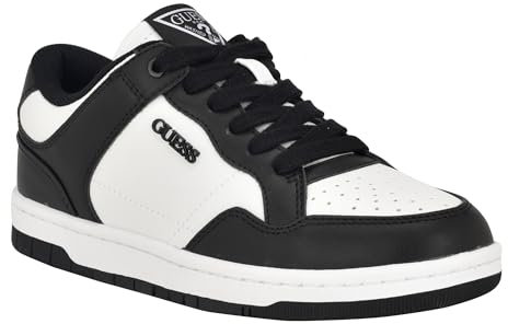 GUESS Damen Rubinn Sneaker, Schwarz/Weiß 001, 37 EU