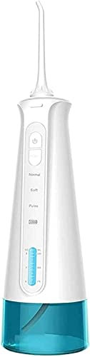 GeRRiT FLOSS DI ACQUA DENTALE DEGLI DOTTORE INDULSER, 3 MODI FLOSSER IMPERATURA IN AUTROTURA, FLOSS ACQUA CON TIMER SMART 2 minuti, rimuove il tartaro, la macchia, la placca - strumento di pulizia dei