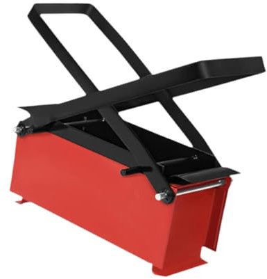 Milageto Prensa para Reciclar Ladrillos de Papel y briquetas de periódico Prensa Manual de compresión eficiente para Papel Usado para Uso doméstico y al Aire