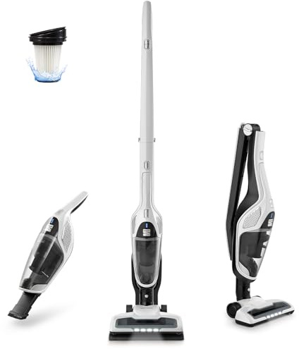 Kenmore 200 Series DS2000 Cordless Stick Vacuum Lightweight Cleaner 2-Speed Power Suction LED Headlight 2-in-1 Handheld for Hardwood Floor, Low Pile Carpet & Pet Hair
