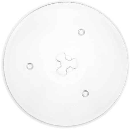 SHINEOFI Piatto Girevole in Vetro Spesso per Forno Microonde Resistente al Calore Compatibile con Vari Modelli Vassoio di Ricambio per Cottura Sicura e Rapida