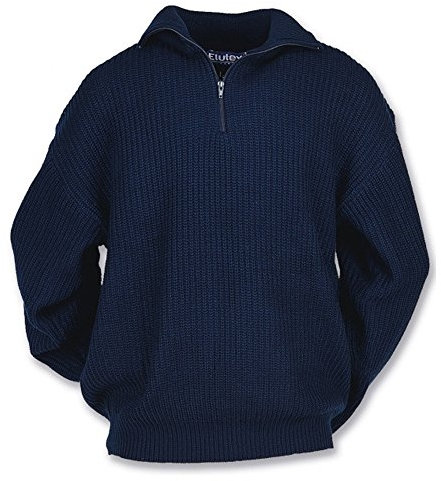 ELUTEX Troyer-Pullover, 1 Stück, L, marine, 8336