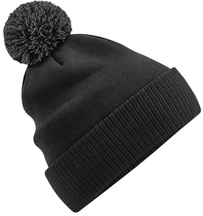 Beechfield Snowstar Beanie Hat - Warm & Stylish Winter Headwear