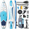 Aqua Spirit Aufblasbares Stand Up Paddle Board SUP Tempo Komplett-Set - 320x81x15cm - Erwachsene Anfänger/Experten - mit Rucksack, Leine, Paddel, Wickelauflage und 2 Jahre Garantie