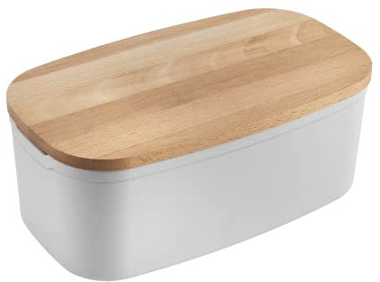 Metaltex 585020000 Bready Brotkasten, Off-White, Holz