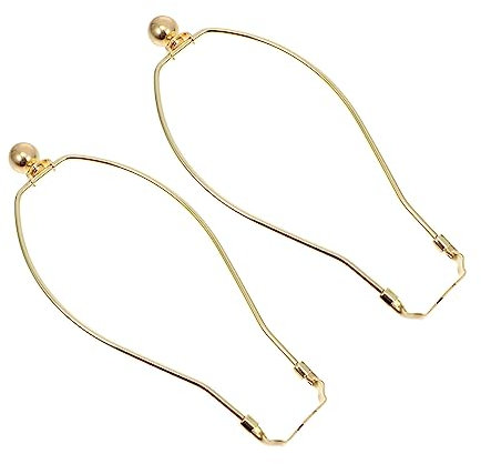 KONTONTY Supporto Per Paralume in Corno 2 Pezzi Telaio Per Lampada a Tromba Robusto e Sicuro Per Decorazioni in Casa e Ufficio