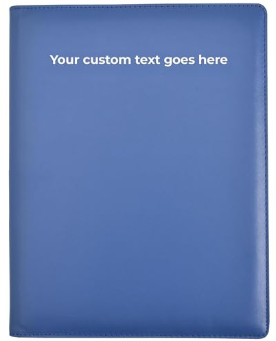 Arpan Personalised Text A4 Certificate & Presentation Folder – Document File, Portfolio Book, Binder, Birth & Graduation Certificate Holder A4, Professional Conference Display Book