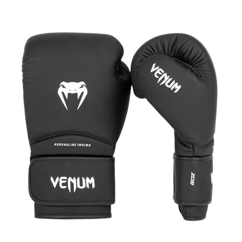 Venum Contener 1.5 Guanti da Boxe per Bambini - Nero/Bianco - 8 Oz