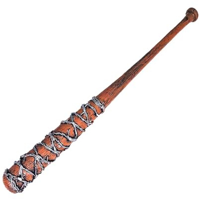 Jiuvaso Mazza da Baseball Finta per Halloween, Mazza con in Schiuma PU, Accessorio per Costumi, Accessorio per Cosplay dell'horror,