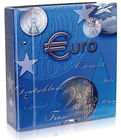 SAFE 7824 Topset Münzen Eindückalbum (Leer) - Münzen Sammelalbum Aller Länder - Münzsammelalbum - Euromünzalbum- für Deine Coin Collection