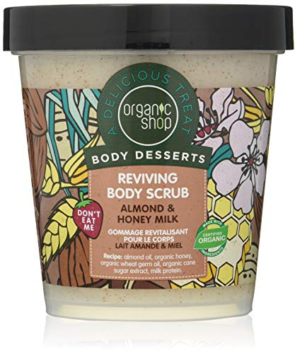 Organic Shop Body Desserts Mandel & Honig Milch Body Scrub 450 ml