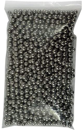 500 Stück hochwertige Stahlkugeln für Schleuder, Kugellager, perfekt rund