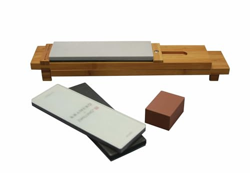 KRAMER by ZWILLING 6-pc Glass Water Stone Sharpening Set