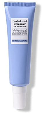 Comfort Zone Hydramemory Light Sorbet Cream | Hyaluronic Acid Moisturiser | Face Moisturiser 60ml for Women & Men | Lightweight Hydrating Gel Cream | Day & Night Face Cream for Dry & Combination Skin