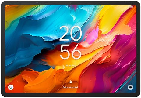 TCL NXTPAPER 14 WiFi Tablet Flipcase & T-Pen 14.3 2.4K 10,000mAh Battery 33W Fast Charging NXTPAPER Display Anti-glare Anti-blue light Protect your eyes 8GB+256GB Ultra Thin 6.95mm 760g IP54 Gray
