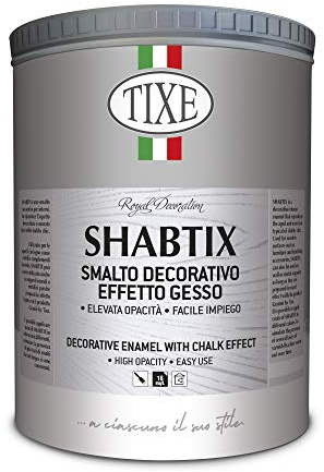 TIXE Shabtix – Finitura Decorativa per Muri e Superfici, BUTTER CREAM 1 ltr