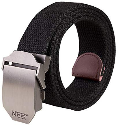 Momolaa Unisex Leinwand GürtelElastik Flechtgürtel Elastischer Stoffgürtel Taktischer Gürtel Stoffgürtel Canvasgürtel Gürtel mit Metallschließe Canvas Belt für Damen und Herren