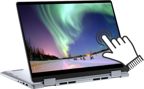 Dell Inspiron 14 7440 2-in-1 Laptop, 14 FHD+ Touchscreen, Intel Core 7 150U(> i7-1355U), 32GB DDR5 RAM, 1TB SSD, Backlit KB, FP Reader, Type-C, FHD Webcam, Win 11 Pro, Ice Blue