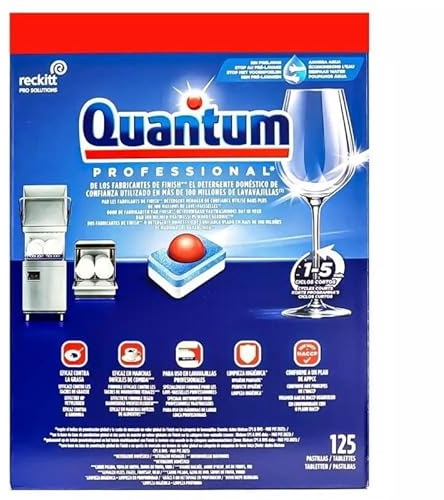 Finish Quantum Professional Spülmaschinentabs, 125 Tabs