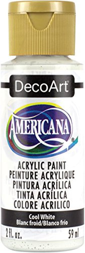 Deco Art Americana Acrylic Multi-Purpose Paint, Cool White, 59 ml (Pack of 1)