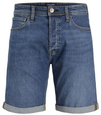 Jack&Jones JJIRICK JJIORIGINALE Pantaloncini AM 360 SN, Blue Denim/Confezione: al 365, L