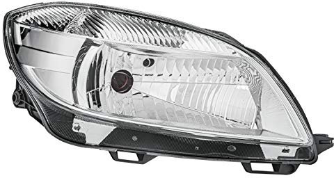 HELLA 1ED 010 417-341 Faro sencillo/FF-Faro principal - por ej. Skoda Fabia II (542) - cromo - ECE - para circulación por la derecha - derecha