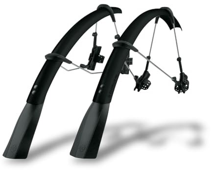 SKS GERMANY Unisex – Erwachsene RACEBLADE PRO Set Schutzblech, Mattes schwarz, XL