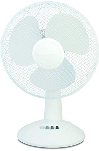VENTILATEUR TABLE 30CM 3VIT BLANC
