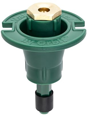 3-Pack Orbit 54027 Plastic Pop-Up Flush Head Sprinkler with Brass Full Pattern Spray Nozzle