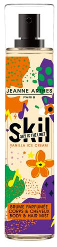 SKIL - Brume Parfumée Femme - Vanilla Ice Cream - Collection Summer Crush - Parfum Vanille Musc - Fabriqué En France - 250 ml