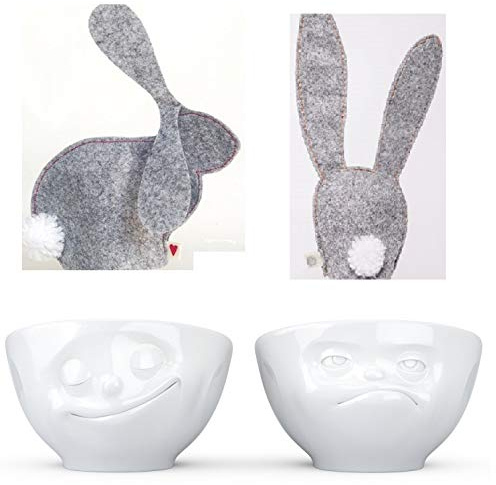Colour-up Äggkopp 2-pack med 2 äggvärmare hare – Fiftyeight Products
