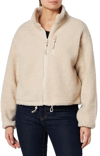 Bestseller A/S OnLAMY - Chaqueta de peluche CC OTW para mujer, diseño de luna, XL, Moonbeam, XL