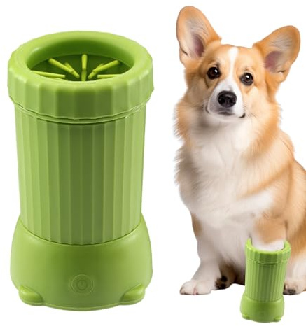usefulbeauty Limpiador De Patas De Perro,Dispositivo De Lavado Inteligente Para Mascotas Recargable USB - Limpiador Automático Inteligente Para Perros De Tamaño Medio | Para Perros y Gatos
