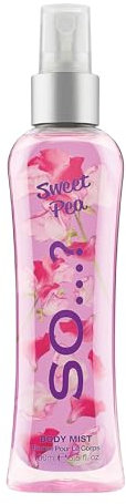 Body Mist By So…? Womens Sweet Pea Body Body Mist Fragrance Spray 100ml
