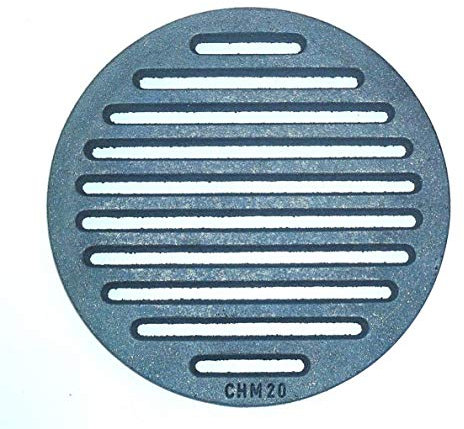 CHM GmbH® rund 20 cm Kaminrost Gussrost Ofenrost Ascherost Feuerrost Rost